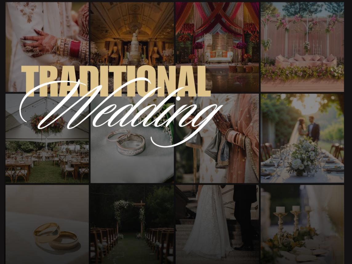 Traditional Wedding decor Idea