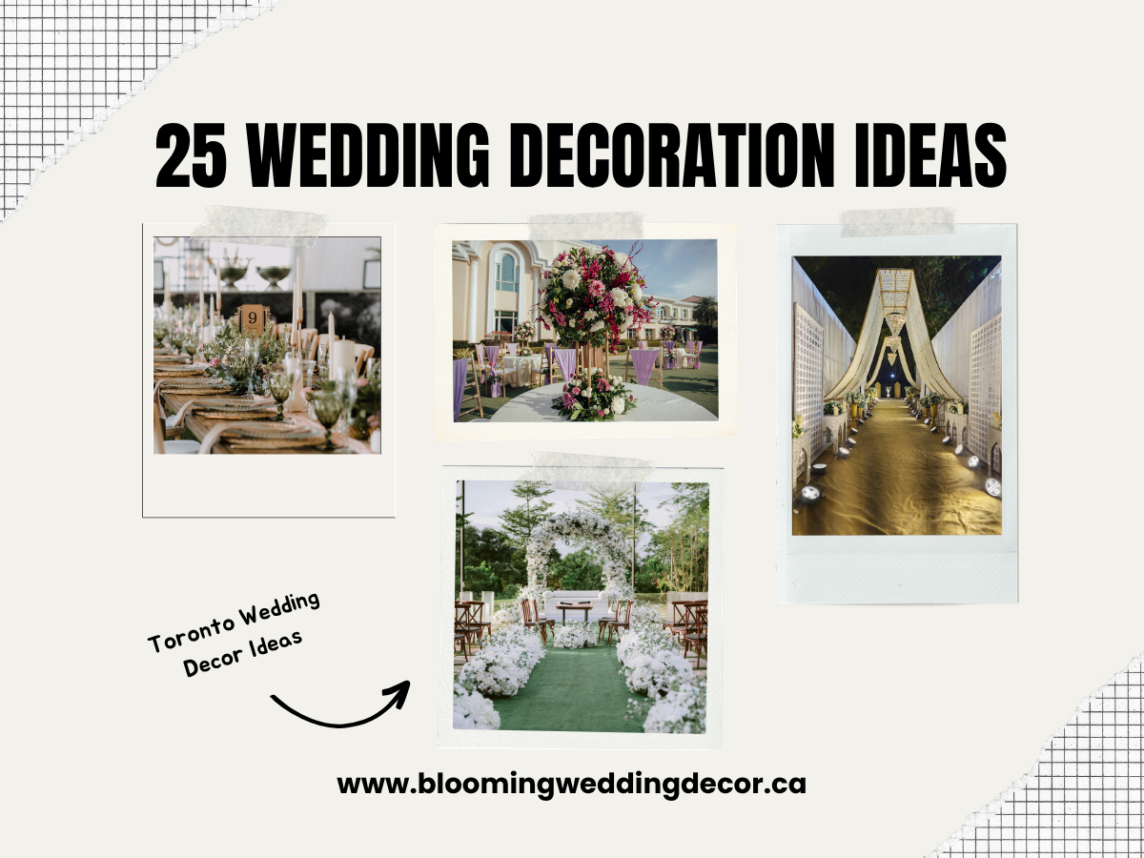 25 Wedding Decoration Ideas