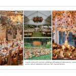 Autumn Wedding with Seasonal Decorations