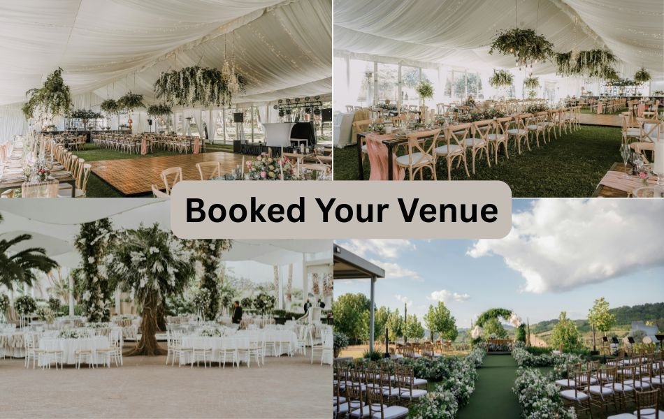 Booked Your Wedding Venue
