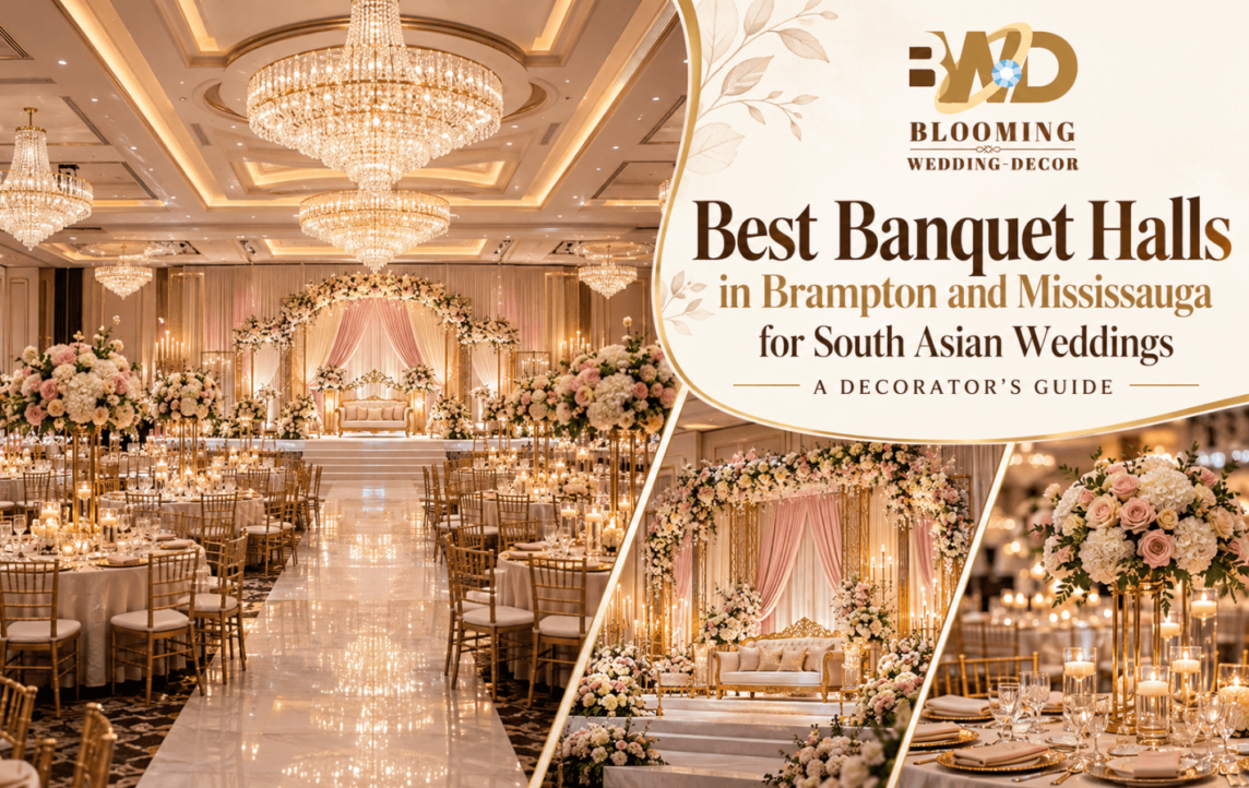 Best Banquet Halls in Brampton and Mississauga for South Asian Weddings